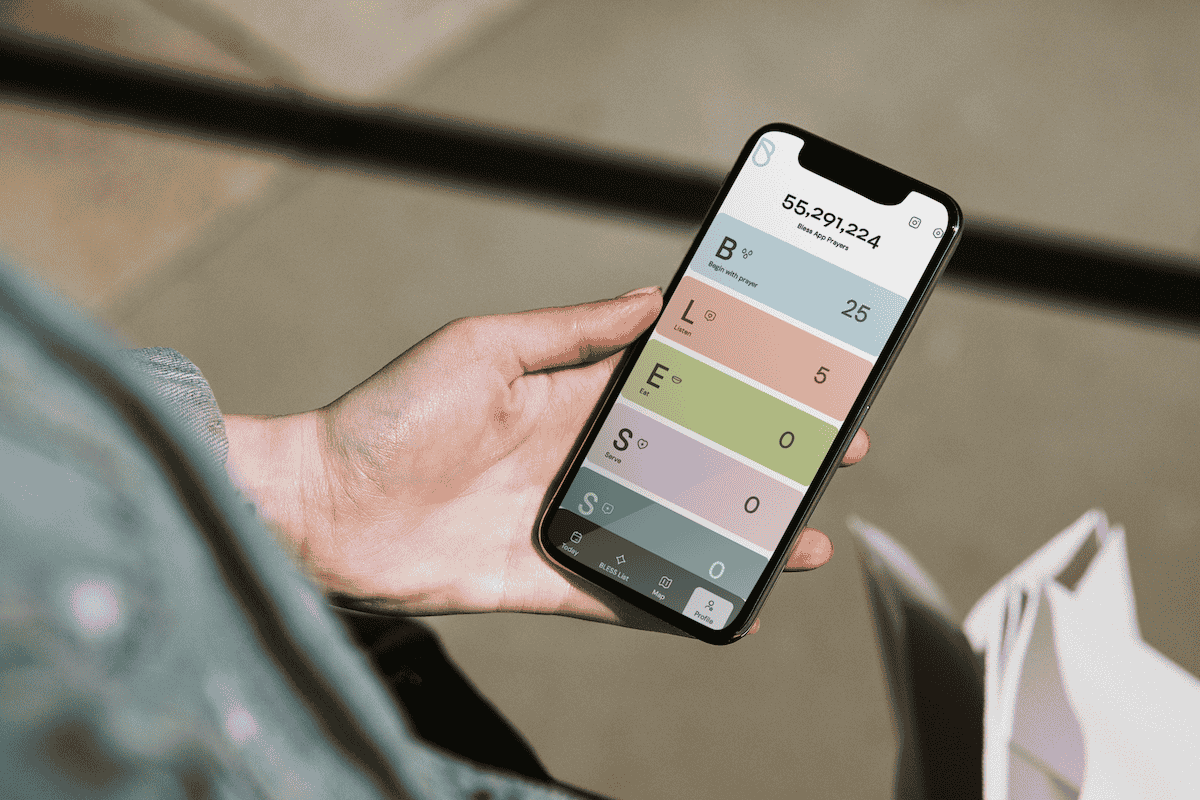 Community outreach through the BLESS App